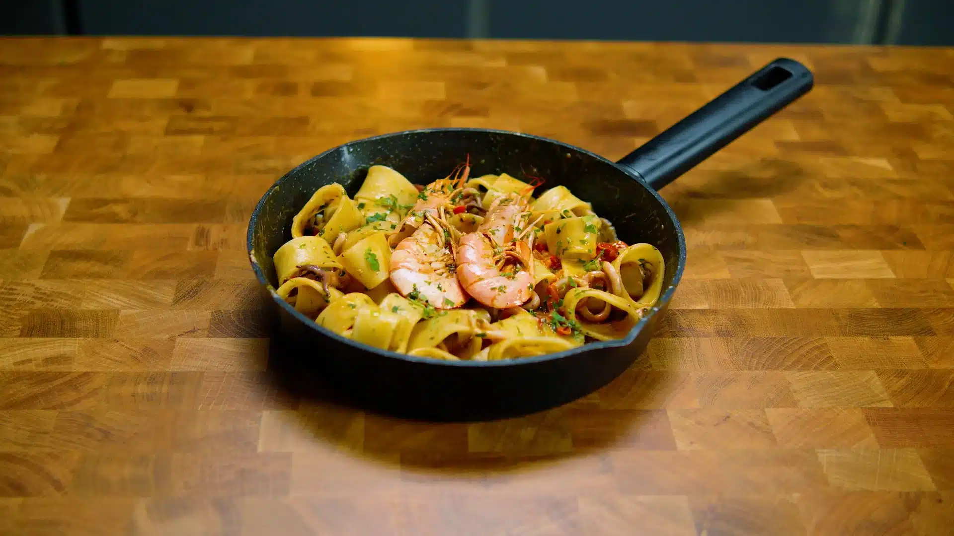 Calamarata with Seafood