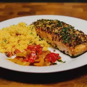 Nut-Crusted Salmon