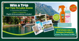 Win a Dream Getaway to Lake Como with Clinians &amp; Welbee’s