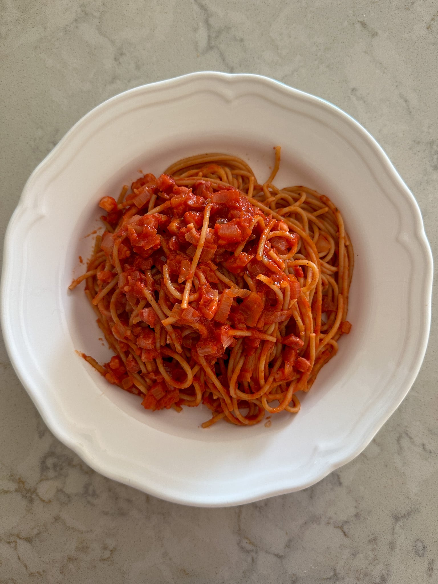 Spaghetti Amatriciana