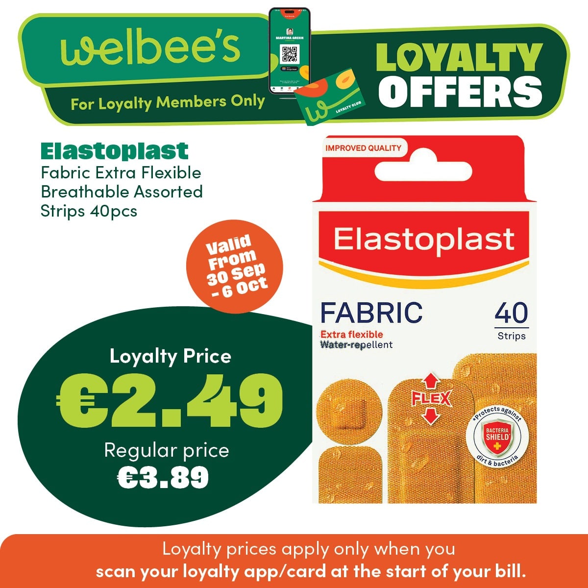 Elastoplast Loyalty Offer
