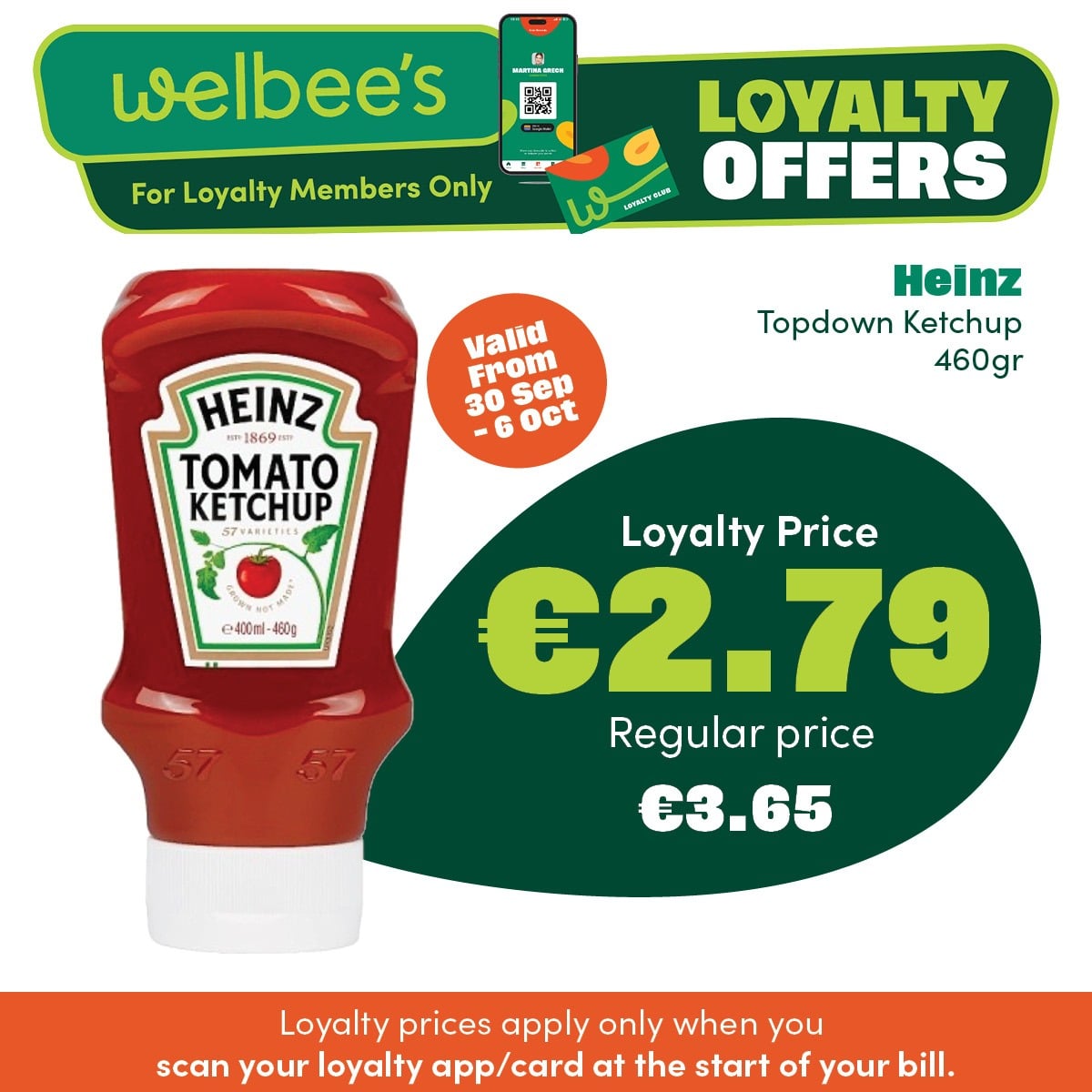 Heinz Topdown Ketchup Loyalty Offer