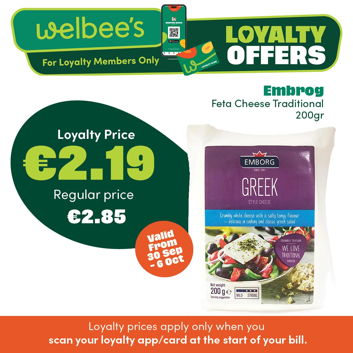 Emborg Feta Cheese Loyalty Offer
