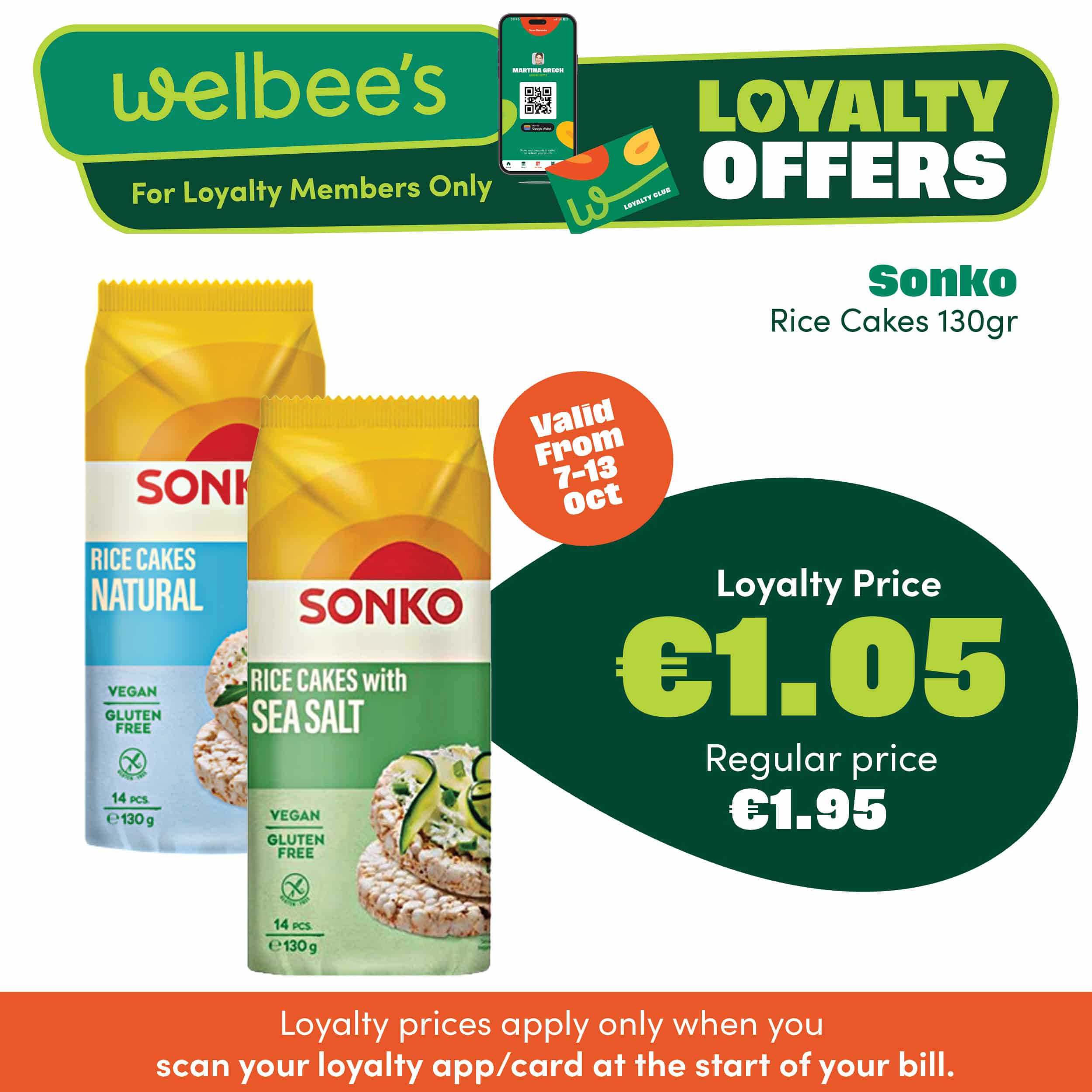 Sonko Rice Cakes Loyalty Offer