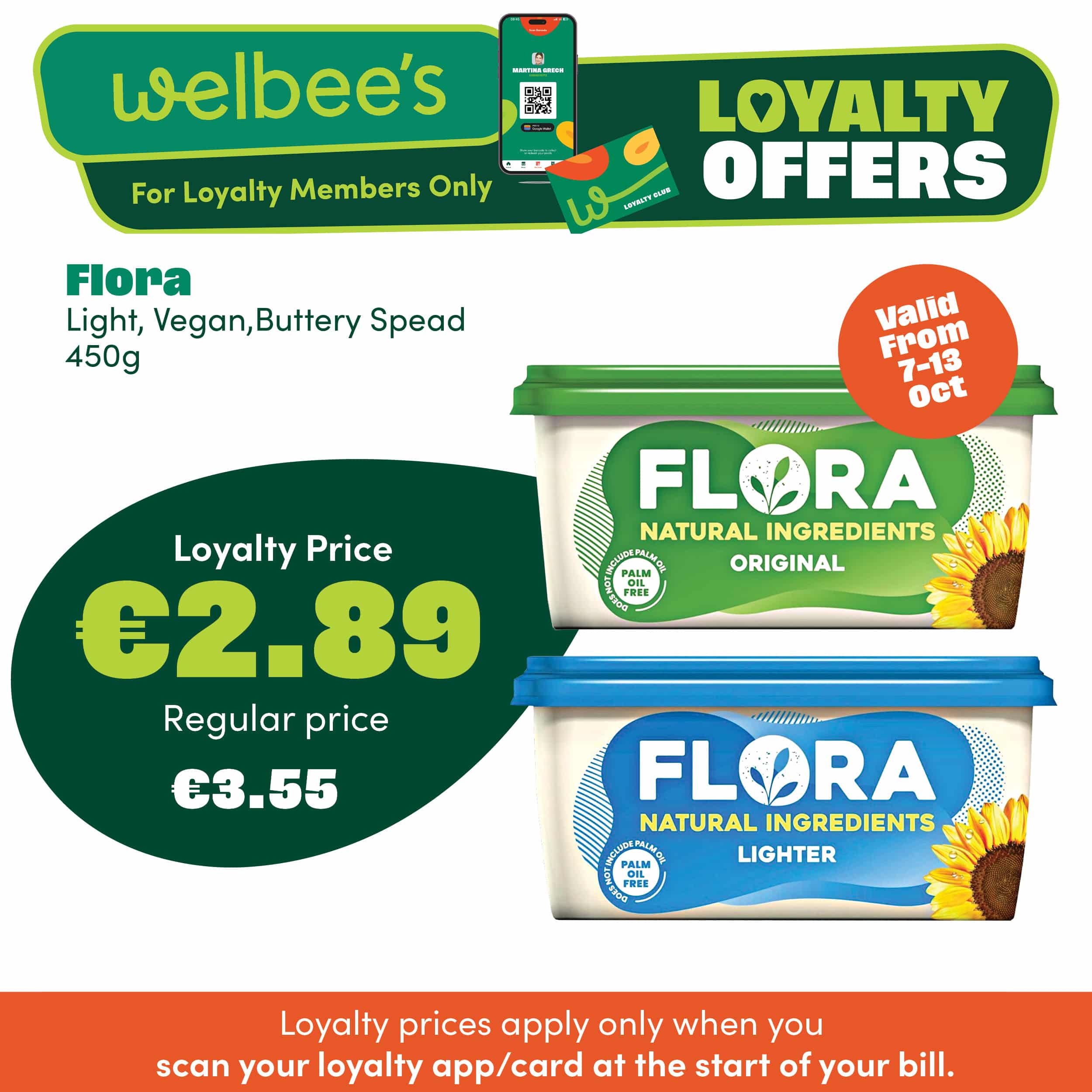 Flora Selected Spreads Loyalty Offer